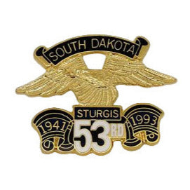Sturgis Eagle Wing Pin - 1993