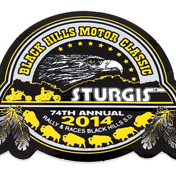 Sturgis Heritage Metal Sign - 2014