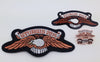 Sturgis Eagle Wing Pin, Patch & Sticker Set - 2015
