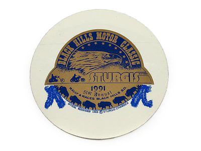 Sturgis Heritage Decal - 1991