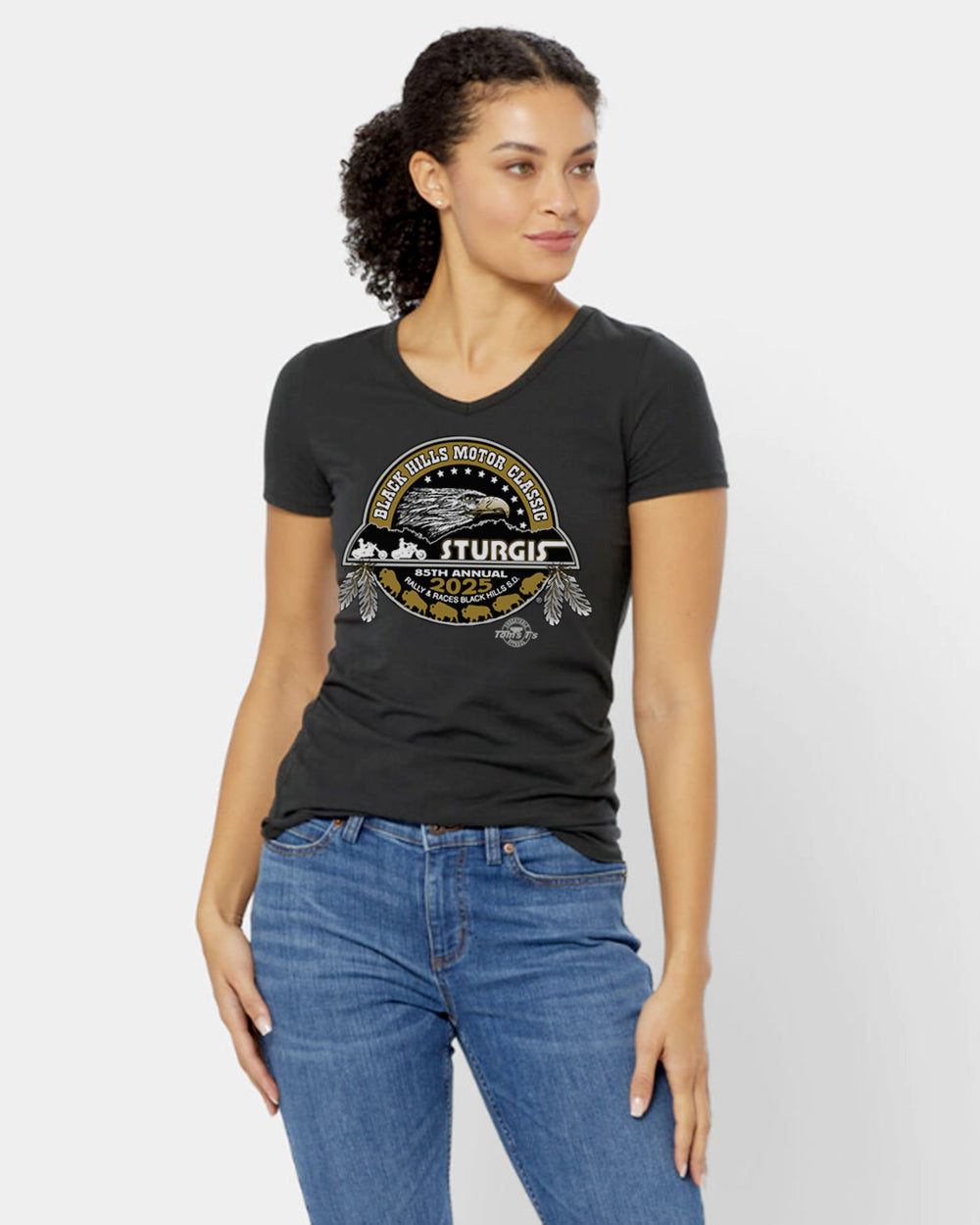 Duluth Women's No Yank Short Sleeve V-Neck Tee 60883