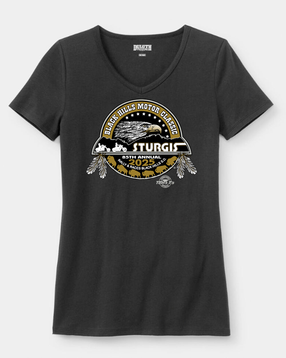 Duluth Women's No Yank Short Sleeve V-Neck Tee 60883