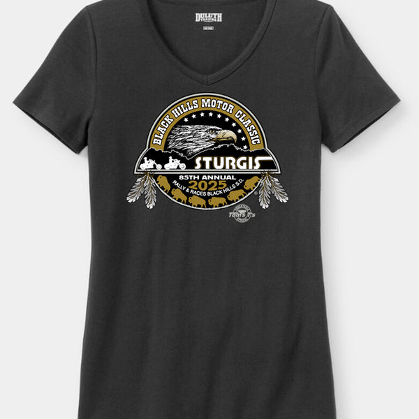 Duluth Women's No Yank Short Sleeve V-Neck Tee 60883