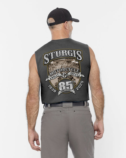 Duluth Men's Longtail T Standard Fit Sleeveless Pocket Crew 64113