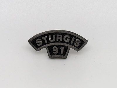 Sturgis Rocker Pin - 1991
