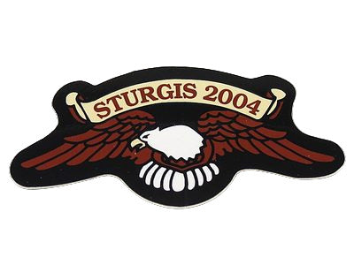 Sturgis Eagle Wing Sticker - 2004