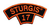 Sturgis Rocker Patch - 2017 (2-digit)