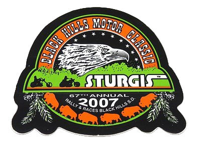 Sturgis Heritage Sticker - 2007
