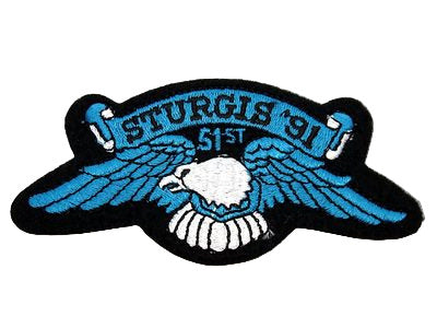 Sturgis Eagle Wing Patch - 1991
