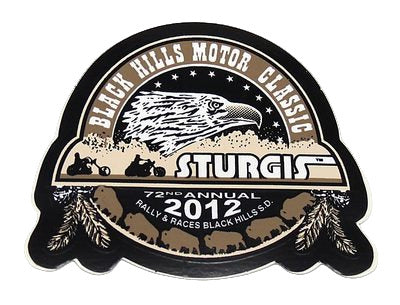 Sturgis Heritage Sticker - 2012