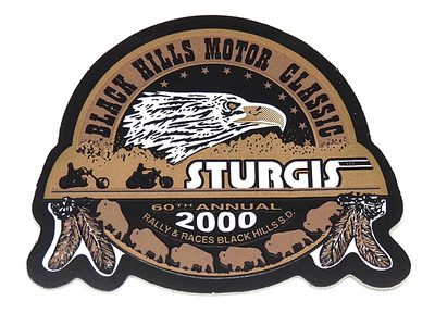 Sturgis Heritage Sticker - 2000