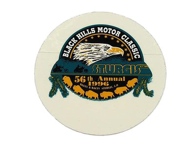 Sturgis Heritage Decal - 1996