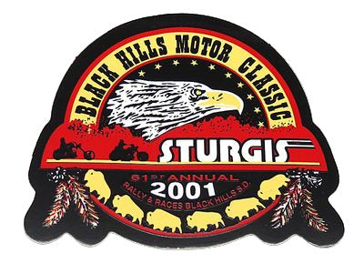 Sturgis Heritage Sticker - 2001