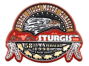 Sturgis Heritage Magnet - 1998