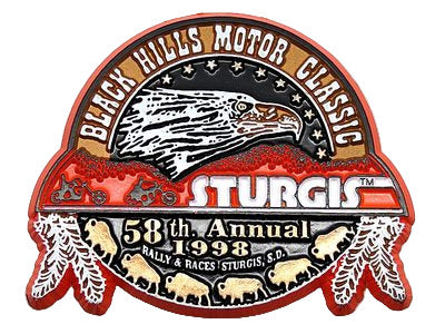 Sturgis Heritage Magnet - 1998