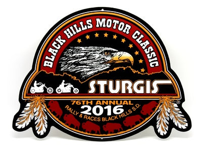 Sturgis Heritage Metal Sign - 2016