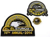 Sturgis Heritage Pin, Patch & Sticker Set - 2014