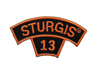 Sturgis Rocker Patch - 2013 (2-digit)