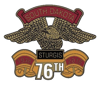 Eagle Wing Metal Sign - 2016