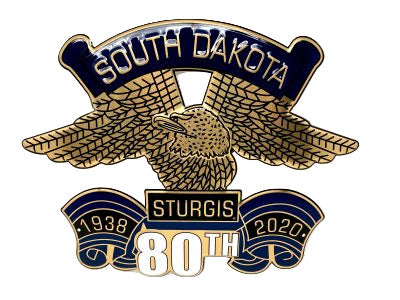 Eagle Wing Metal Sign - 2020