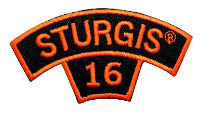 Sturgis Rocker Patch - 2016 (2-digit)