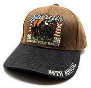 Sturgis America Bison Oilskin Cap - 2026