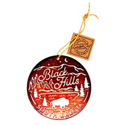 BH Round Laser Cut Ornament