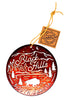 BH Round Laser Cut Ornament