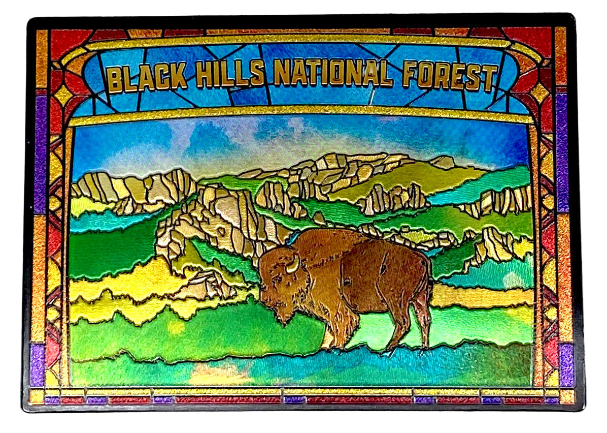 BH Stained Glass Magnet