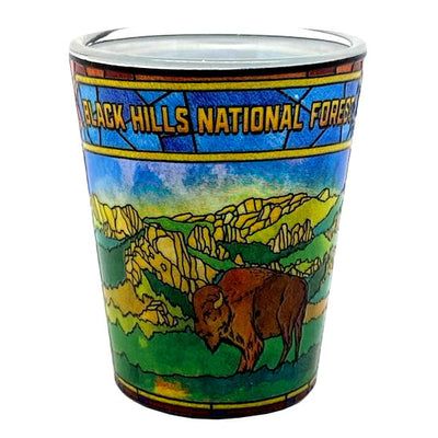 BH Stained Glass Shot Glass