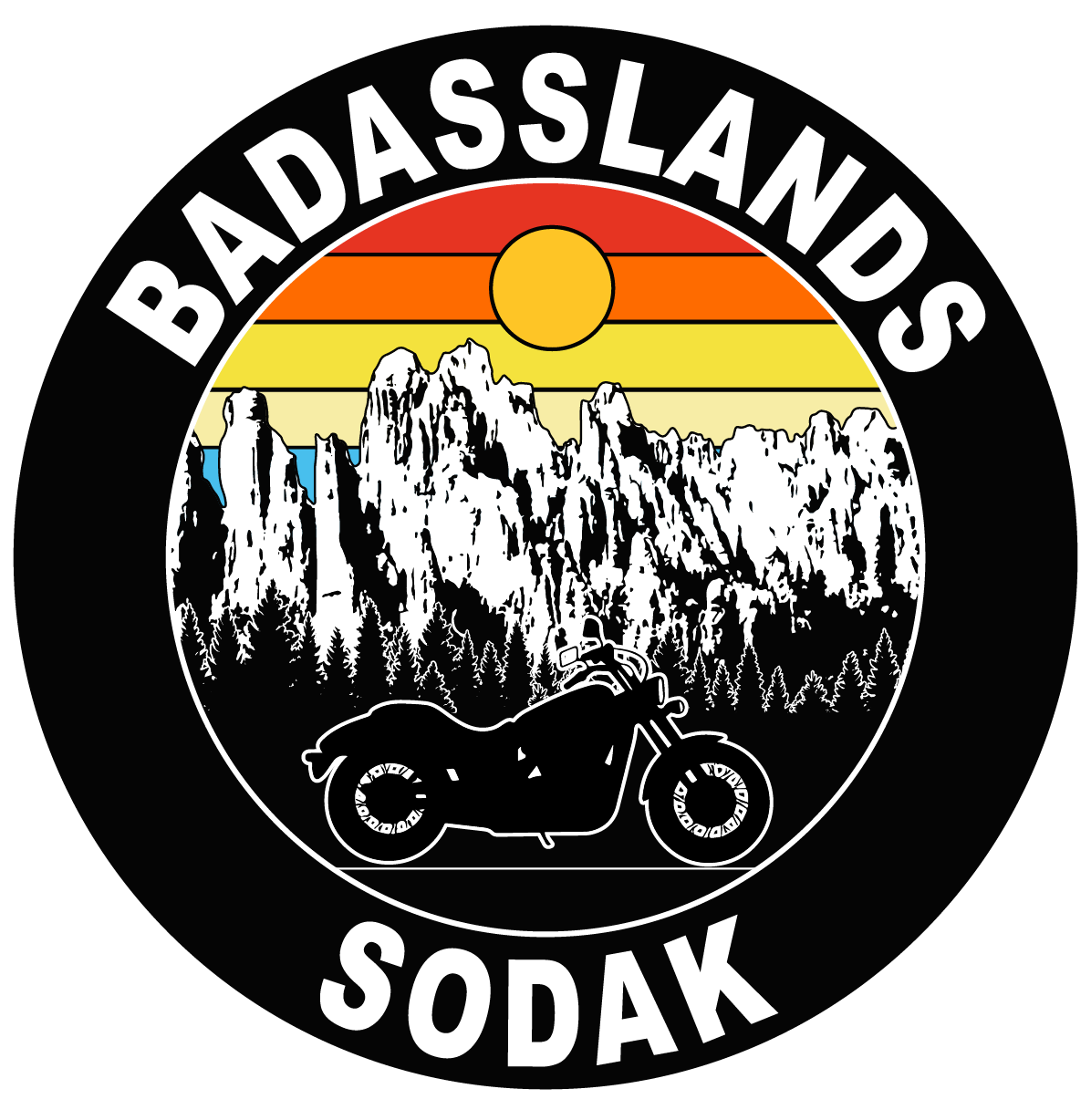 Badasslands SODAK Sticker