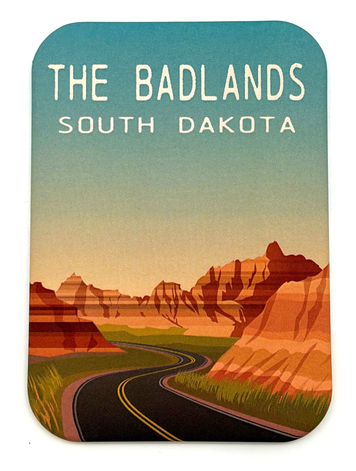 South Dakota Badlands Magnet