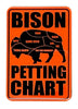 Bison Petting Chart Magnet