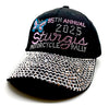 Sturgis Black Bling Hat With Rhinestud 2025