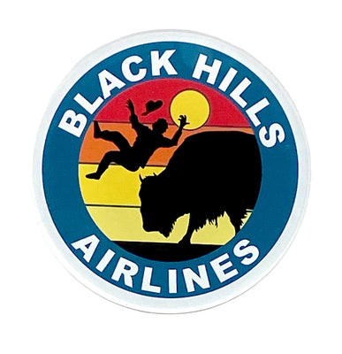 Black Hills Airlines Acrylic Magnet