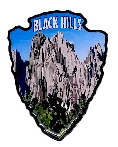 Black Hills Arrowhead Magnet