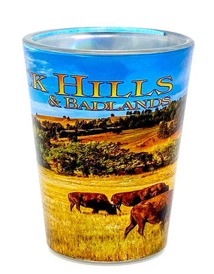 Black Hills Foil Shot Glass