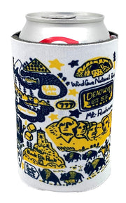 Black Hills Mural Foldable Cooler