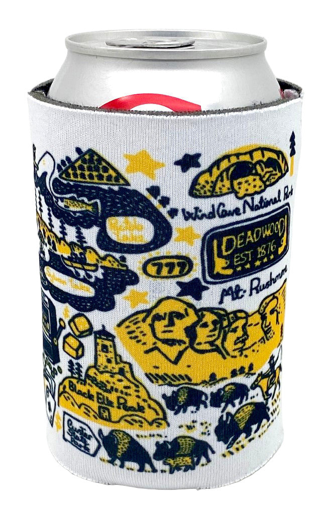 Black Hills Mural Foldable Cooler