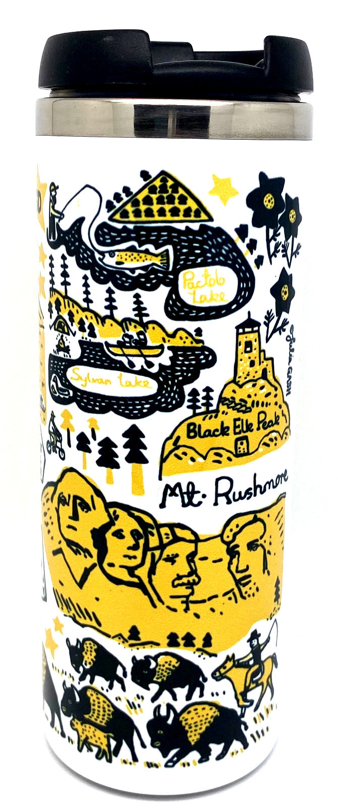 Black Hills Mural Insulated Tumbler