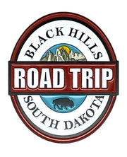 Black Hills Road Trip Magnet - Red