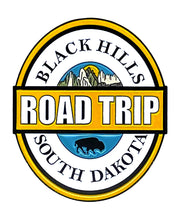 Black Hills Road Trip Magnet - Yellow
