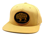 Buffalo Roam Biscuit Snapback Cap