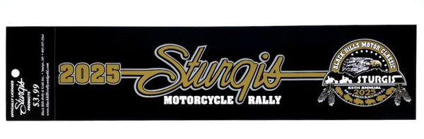 Sturgis Heritage Bumper Sticker - 2025