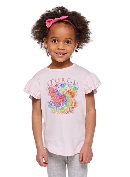 Sturgis Toddler Butterfly Flutter Tee