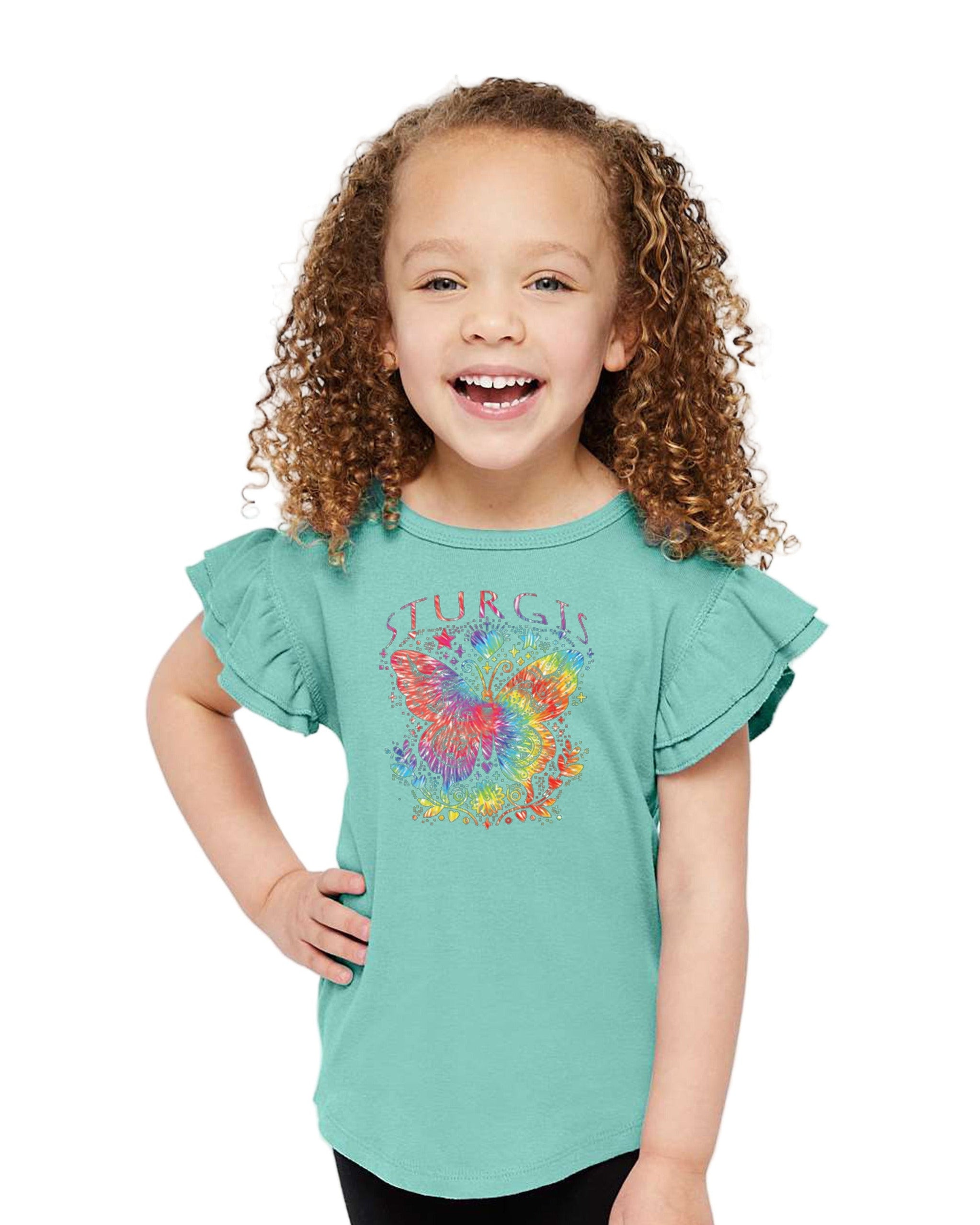 Sturgis Toddler Butterfly Flutter Tee