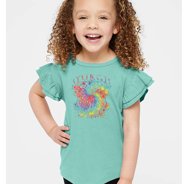 Sturgis Toddler Butterfly Flutter Tee