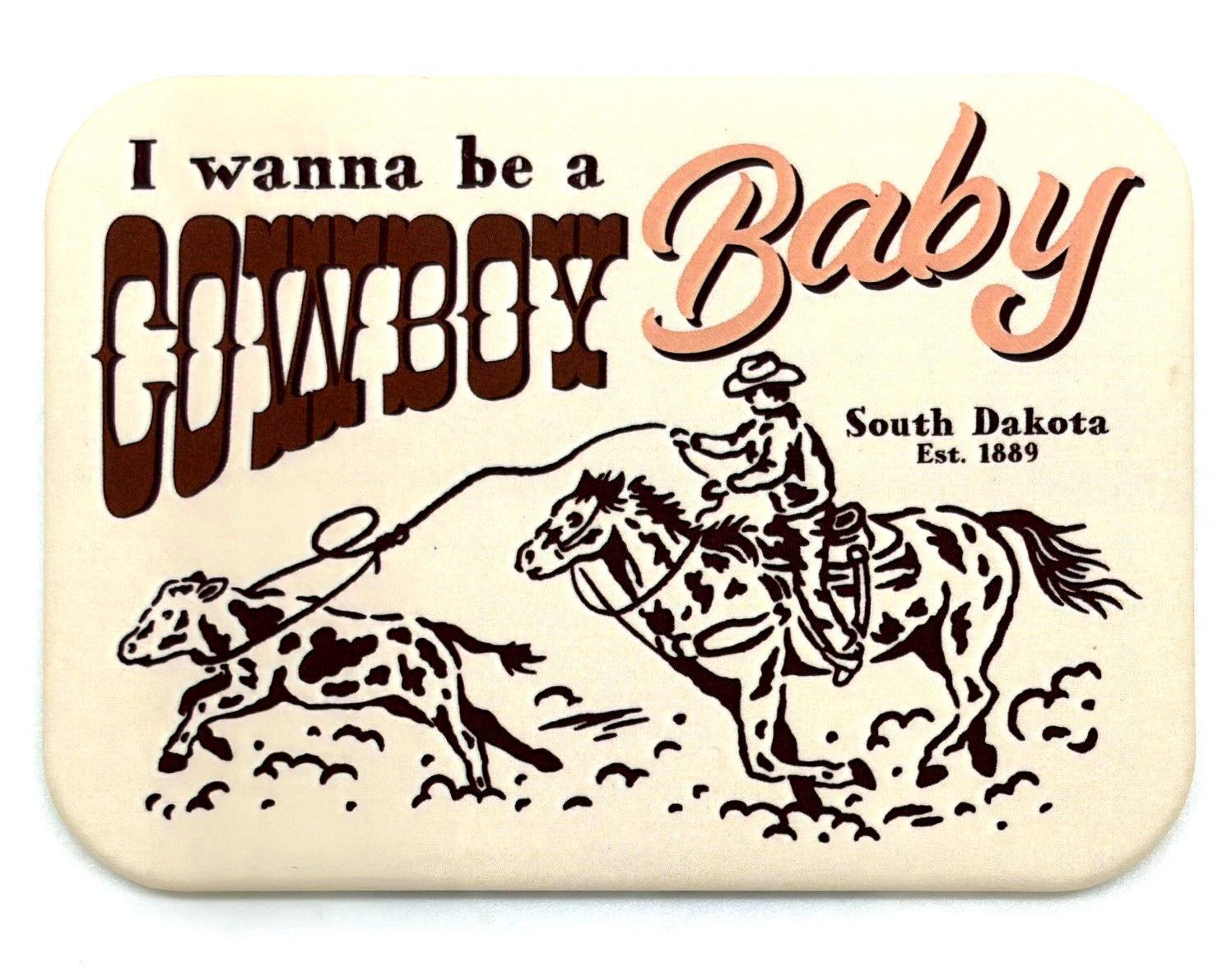 Cowboy Baby Magnet