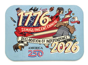 Doodle 250th Magnet