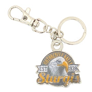 Sturgis Eagle Head Keychain